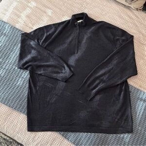 Joseph Abboud 1/4 zip merino wool sweater